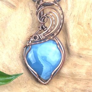 SunayLaLuna BlueOpal-Pendant Collection "Pure"
