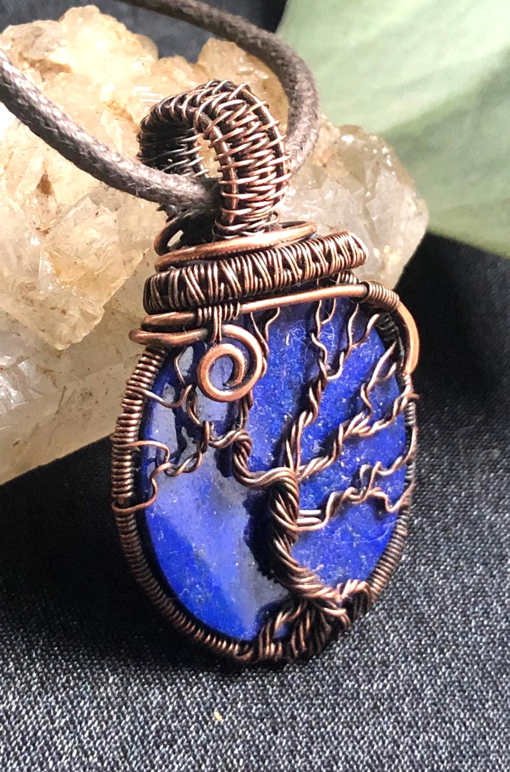 LapisLazuli-Anhänger BaumDesLebens - Image 2