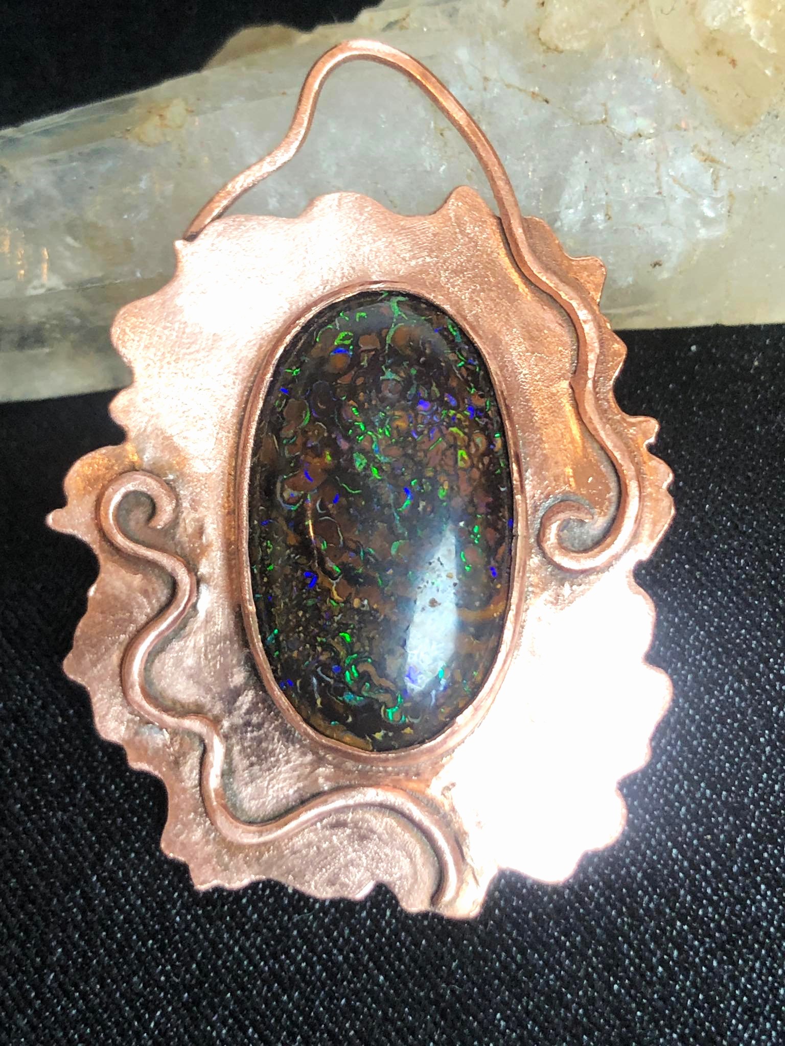 SunayLaLuna YowaOpal-Pendant Opaljewelry