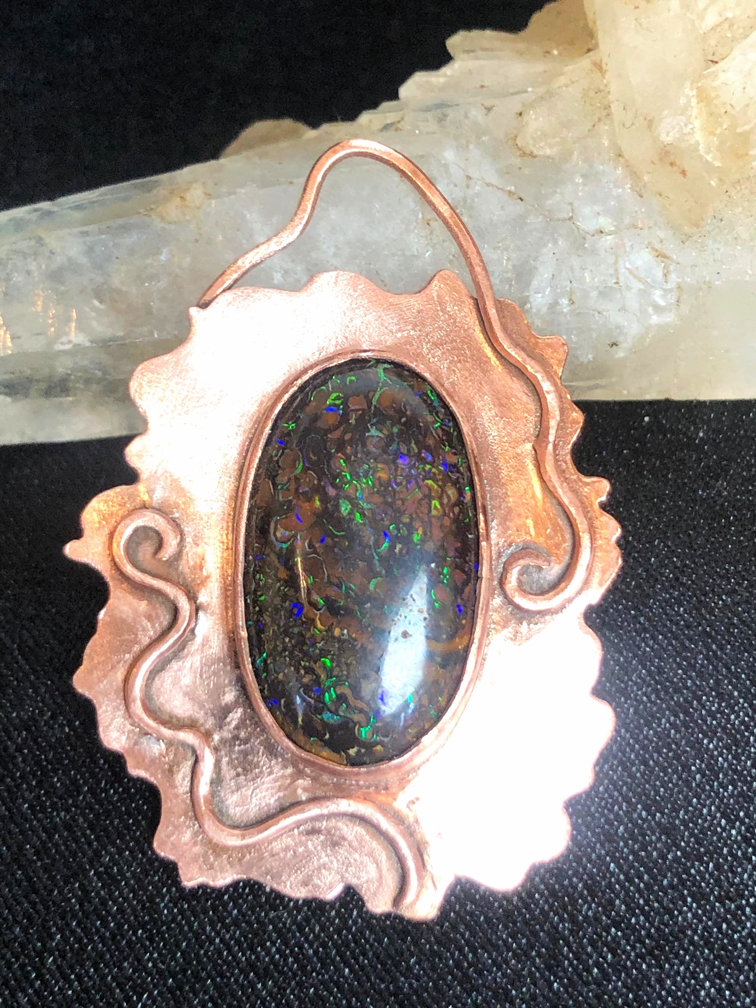 SunayLaLuna YowaOpal-Pendant Opaljewelry