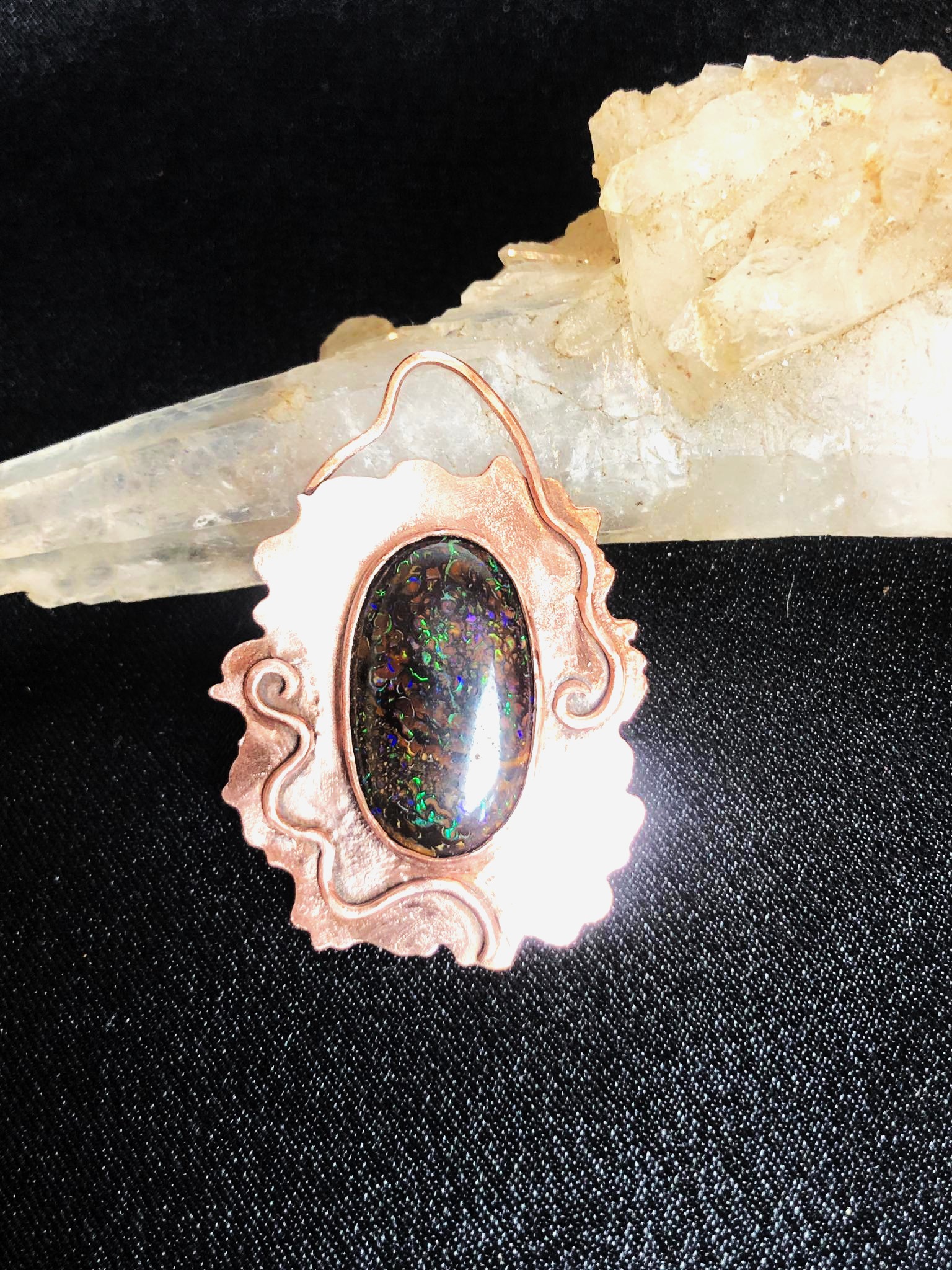 SunayLaLuna YowaOpal-Pendant Opaljewelry