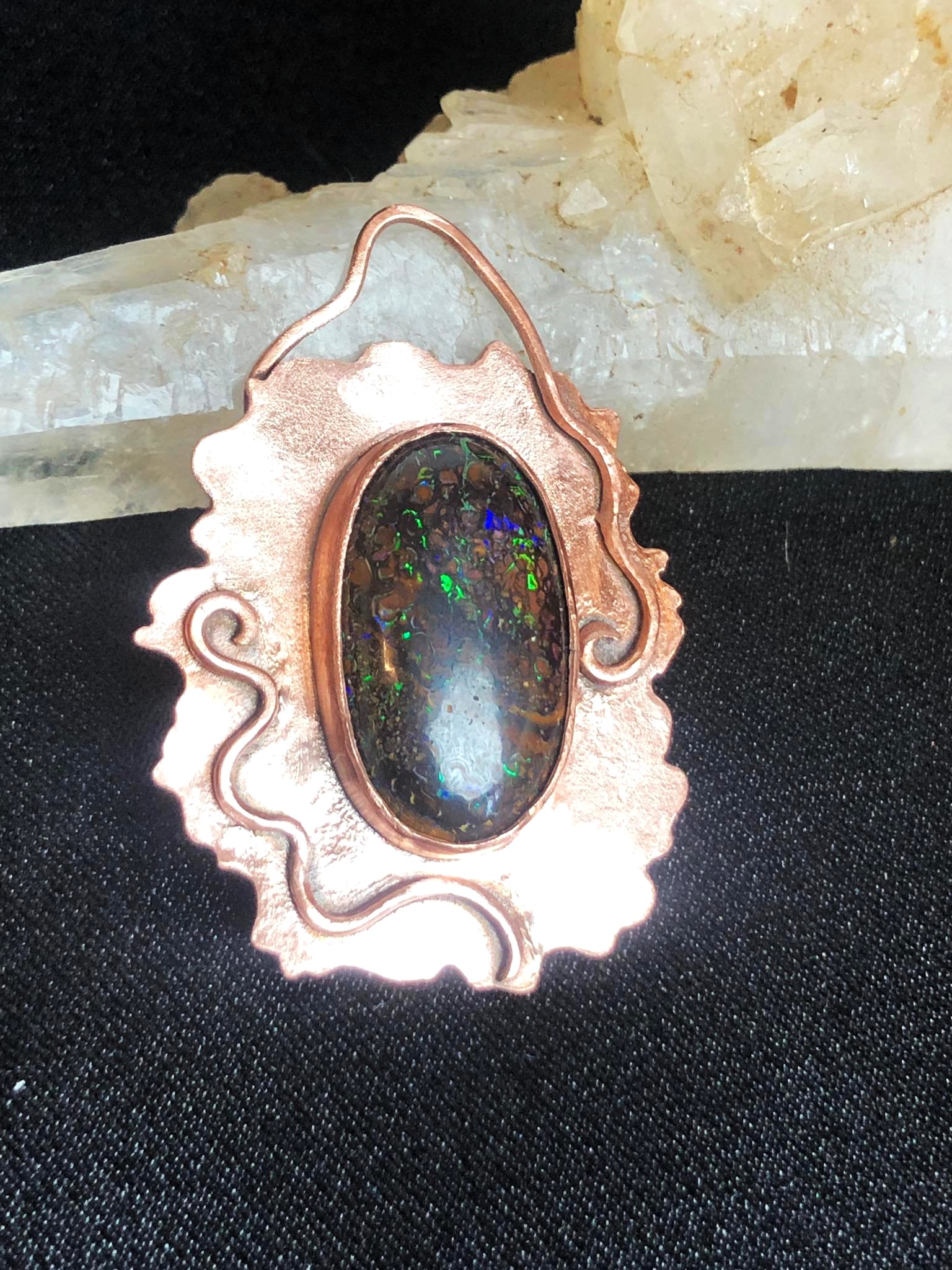 SunayLaLuna YowaOpal-Pendant Opaljewelry
