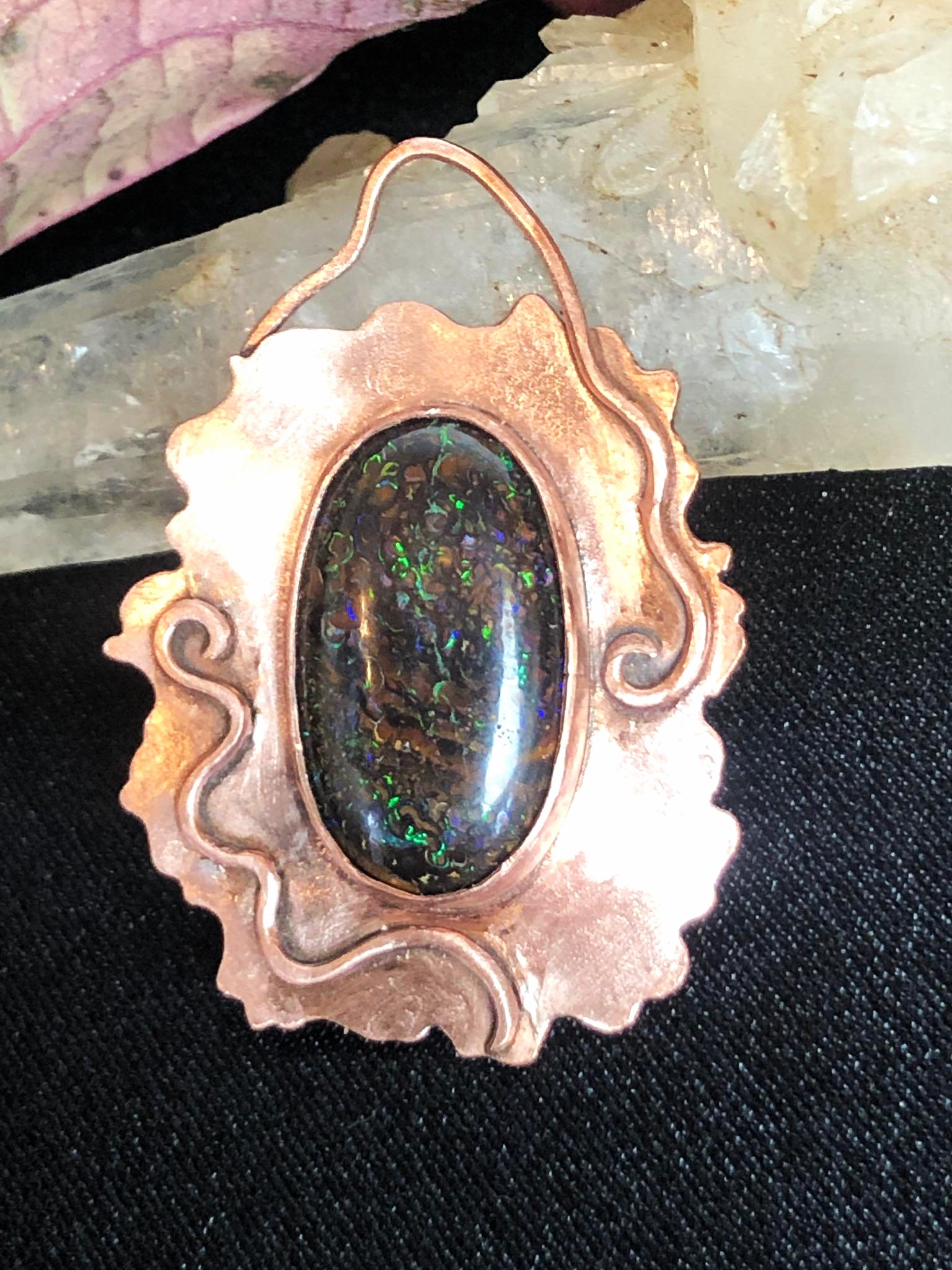 SunayLaLuna YowaOpal-Pendant Opaljewelry