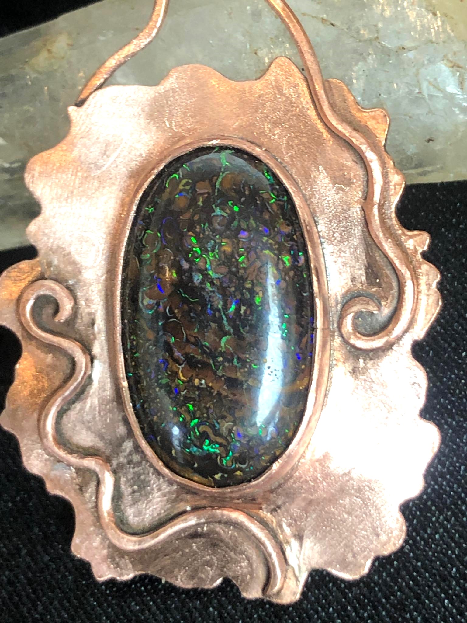 SunayLaLuna YowaOpal-Pendant Opaljewelry