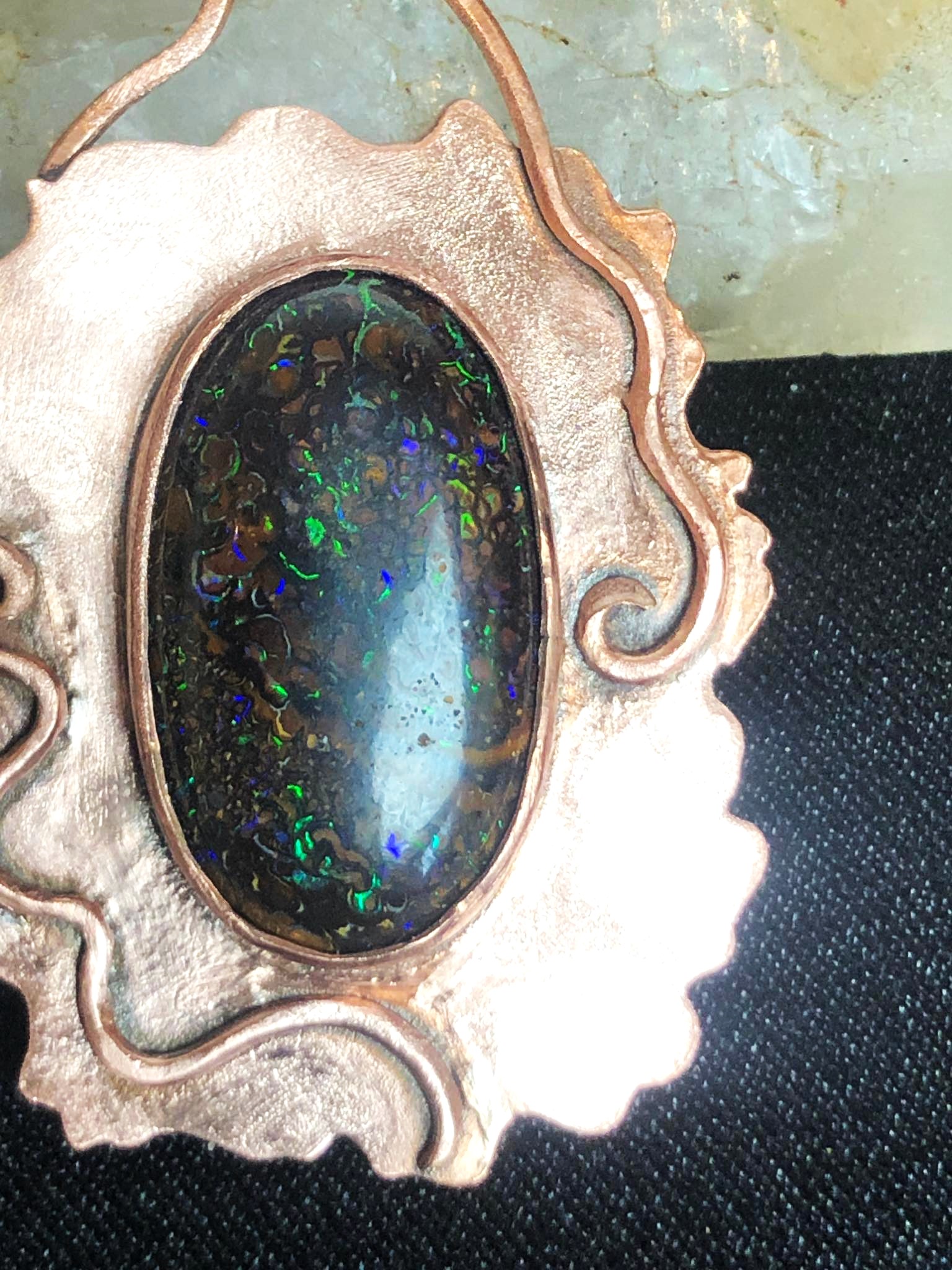 SunayLaLuna YowaOpal-Pendant Opaljewelry