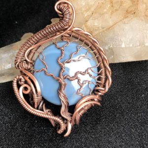SunayLaLuna BlauerOpal-Anhänger Kollektion "MagicMoments"