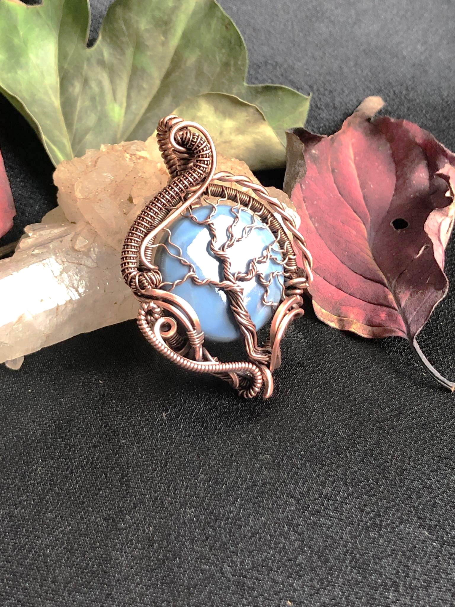 SunayLaLuna BlueOpal-Pendant Collection "MagicMoments"