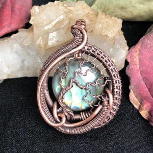 SunayLaLuna Labradorite-Pendant1 TreeOfLife