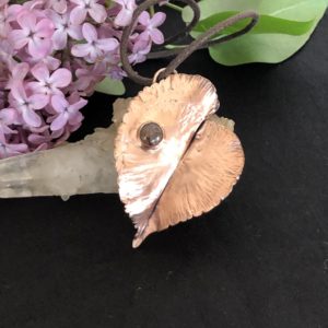 SunayLaLuna LindentreeLeaf-Pendant Opaljewelry