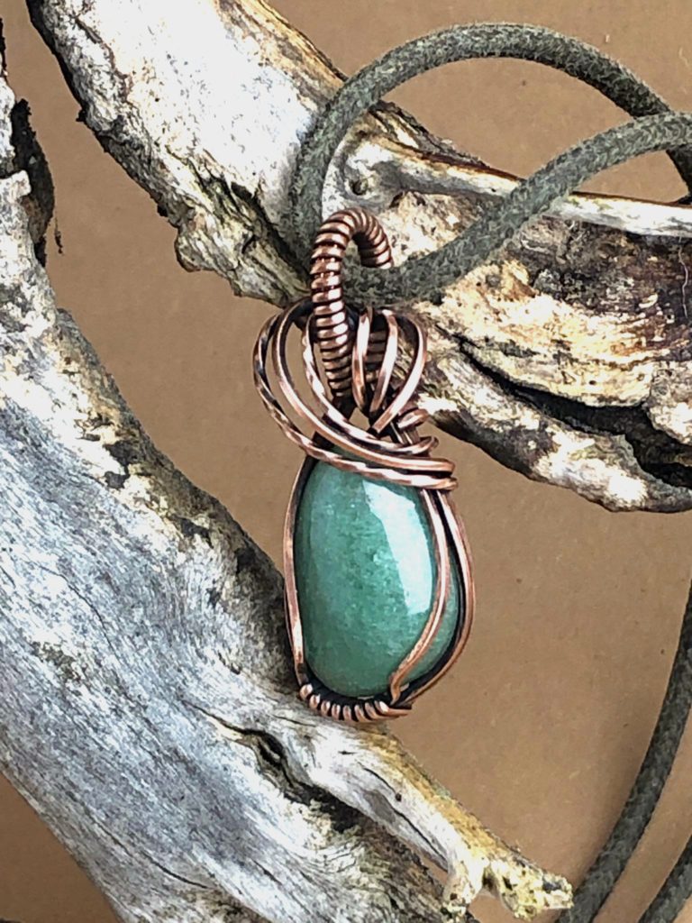 SunayLaLuna Chrysopras-Anhänger Kollektion "Pure"