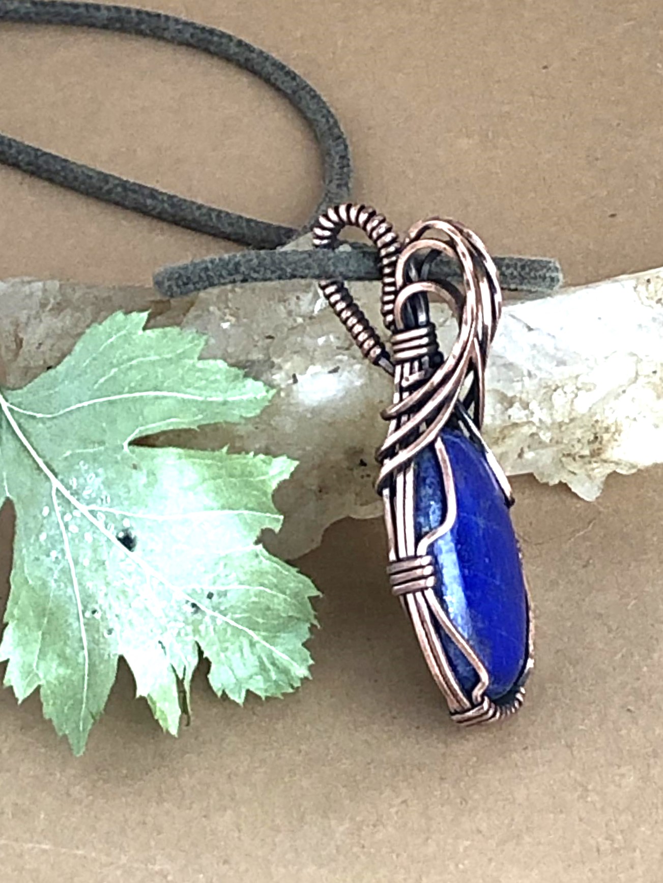 SunayLaLuna LapisLazuli-Pendant2 Selfesteem