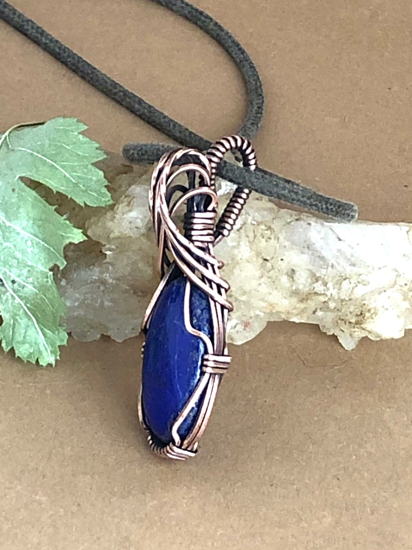SunayLaLuna LapisLazuli-Pendant2 Selfesteem