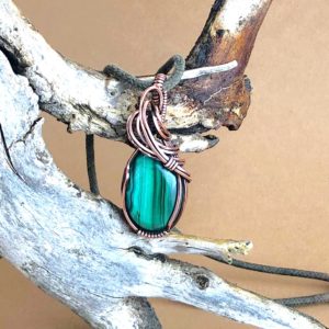 SunayLaLuna Malachit-Pendant4 Collection "Pure"