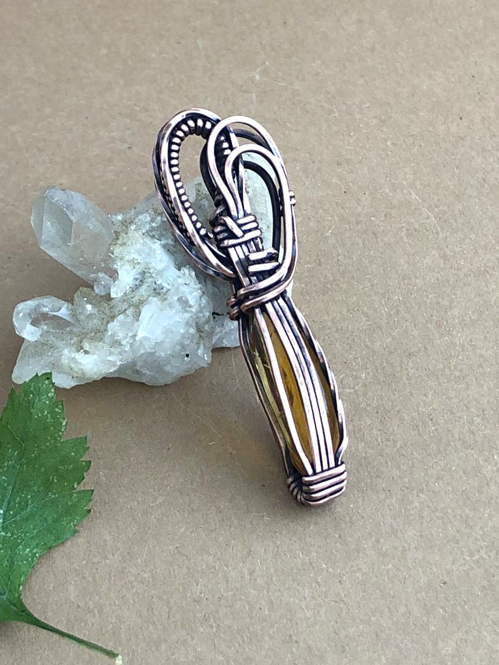 SunayLaLuna Citrine-Pendant Selfesteem