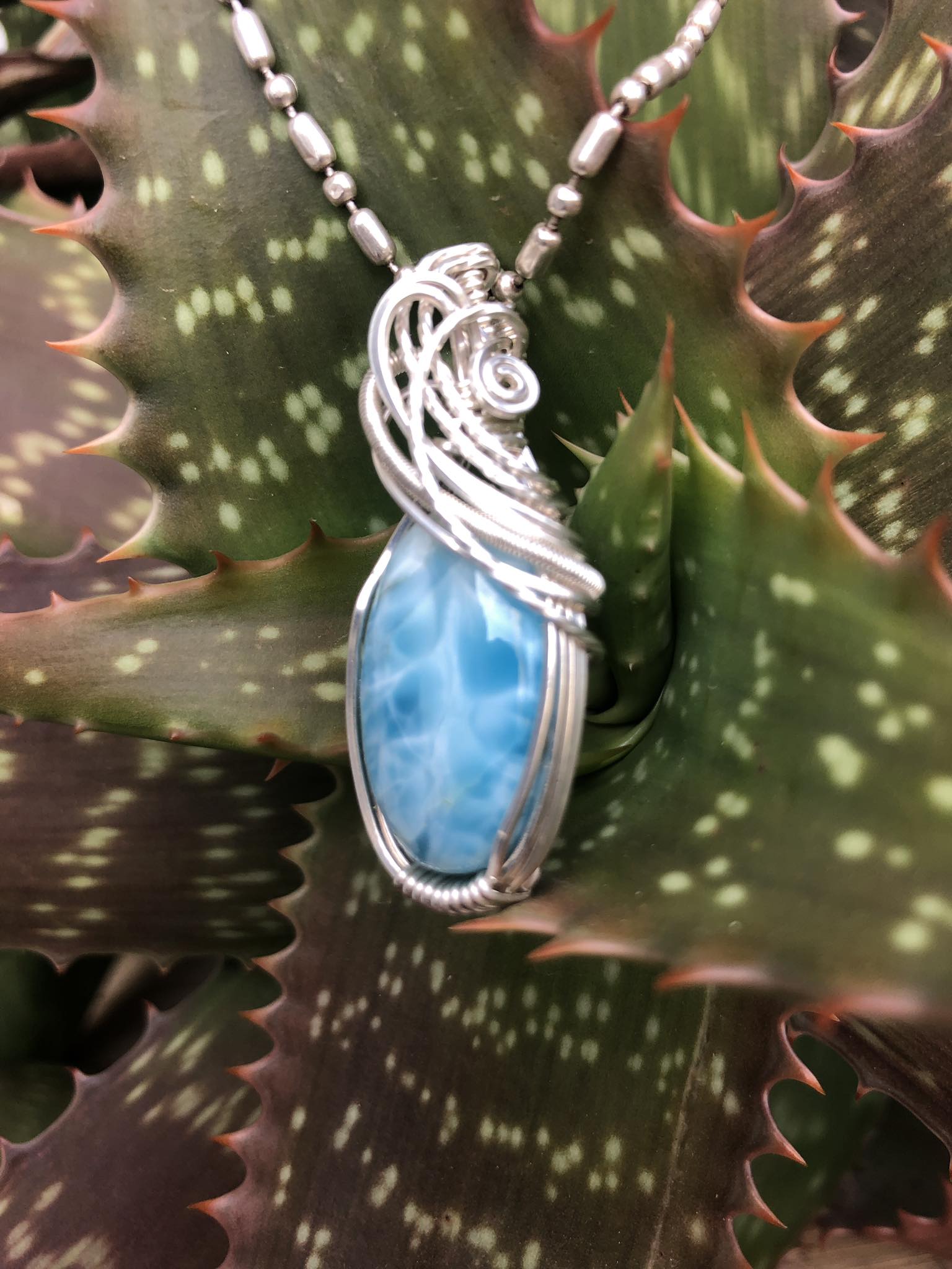Larimar-Anhänger3 Kollektion "Pure" - Image 3