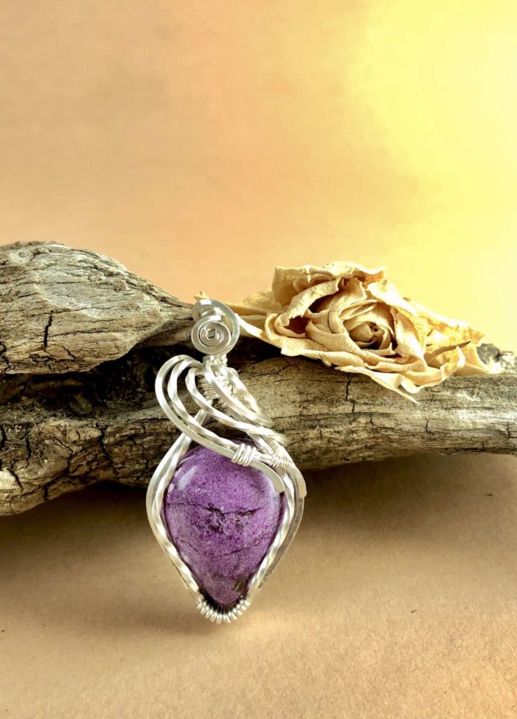 Purpurite-Pendant1 Purpuritejewelry Silverjewelry