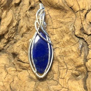 LapisLazuli-Anhänger, Silberschmuck