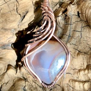 GebänderterAchat-Anhänger, Achatschmuck